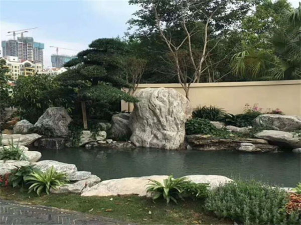 西安庭院假山設計