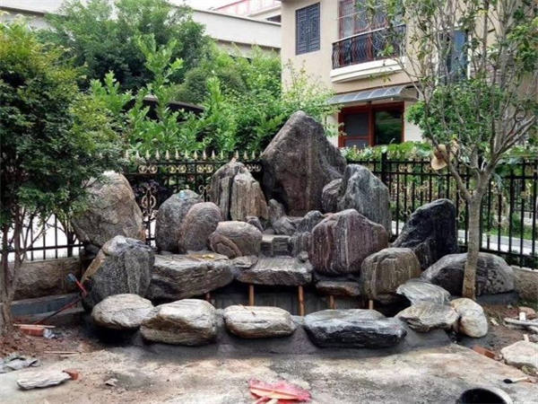 西安哪里有庭院假山施工隊
